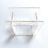 Wholesale acrylic pen holder pencil case TK cosmetic tube bead string pen storage 10cm Can be DIY wrpas or stickers on