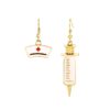 O1CN01wXigWT1Bs2mk3qbf7_0-0-cib Wholesale Gold Syringe Stethoscope Pendant Hanging Earrings