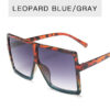 Wholesale PC Large Frame Square Sunglasses