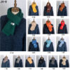 Wholesale Winter Labeled Knitted Woolen Solid Scarves