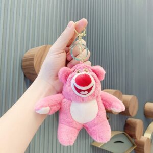 Plush bear red
