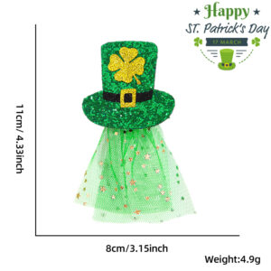 Top hat style / Irish Festival hairpin