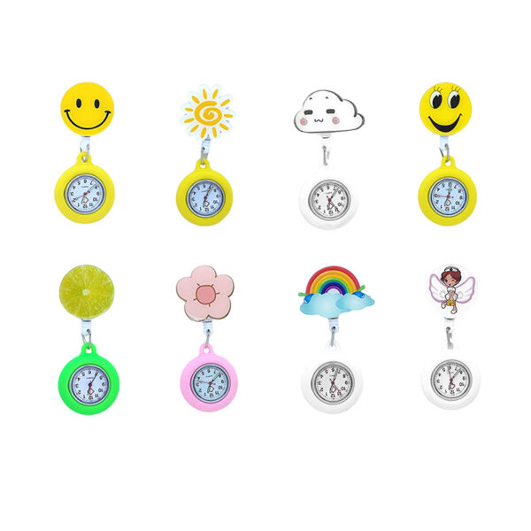 Wholesale Silicone Luminous Nurse Pocket Watch