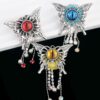 O1CN01whgoUp1Ddy0ZxkyS9_2491030240-0-cib Wholesale Heavy Industry Demon Eye Butterfly Tassel Alloy Clay Ball Beads