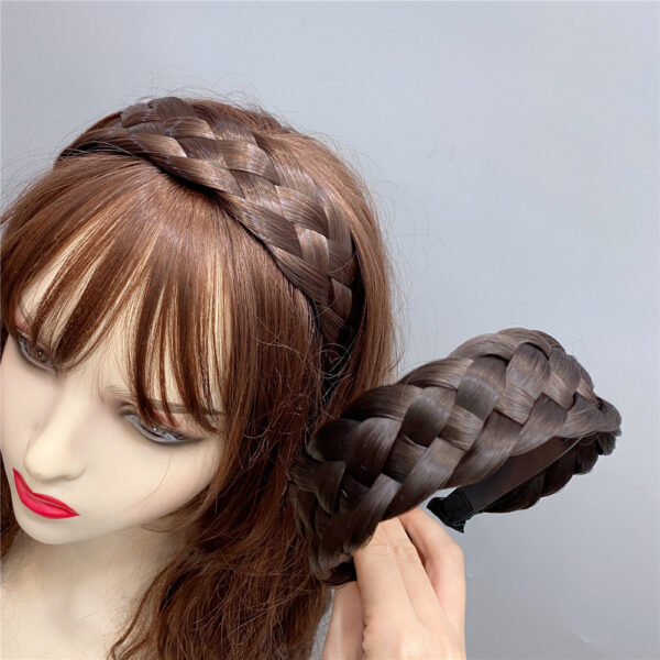 O1CN01wkOM6B1Qp2PjWXh2W_936802024-0-cib Wholesale Fishbone Braid High Skull Headband