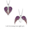 O1CN01wlnuwD1OSTmG38KzH_2211194421704-0-cib Wholesale Zircon Angel Wings Love DIY Engraving Necklace