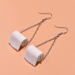 Tissue earrings