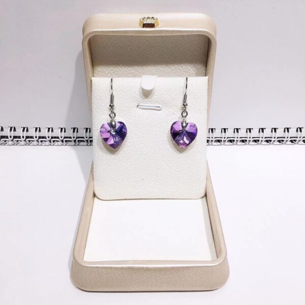 O1CN01woslfC1hUkHyEx2N9_2212812374281-0-cib Wholesale Crystal Fashion Women's Ocean Star Heart Pendant Earrings