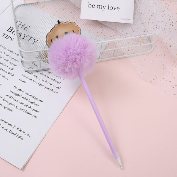 Wholesale of Plastic Plush Cartoon Ballpoint Pens for Dogs