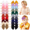 Wholesale Kids Bow Fabric Hair Scrunchies Baby Supplies