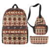 O1CN01wpxT8w1cYnpIhvmdM_2211197993613-0-cib Wholesale Oxford Fabric Aztec Pattern Backpack Shoulder Bag Pencil Case Set