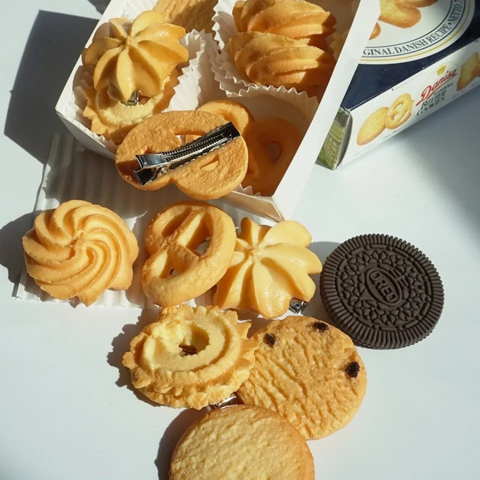 Wholesale Cookies and Acrylic Hair Clips