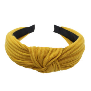 Knitted yellow