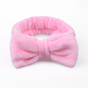 2#Pure pink (bow headband)