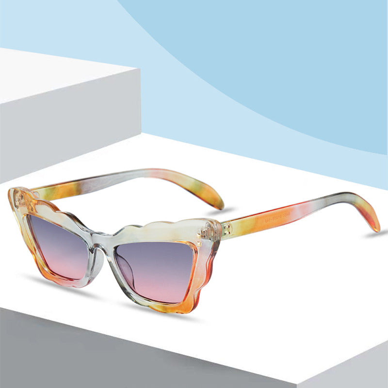 Wholesale PC Triangle Cat Eye Sunglasses