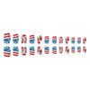 Wholesale Plastic Independence Day Wearable Nails