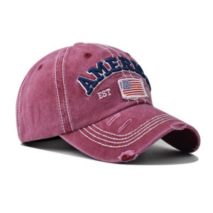 American flag Wine Red / Adjustable