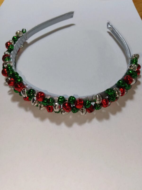 O1CN01x0XDmy2L6Y8Zu8FgO_3433819643-0-cib Wholesale Christmas Bell Flower Fur Ball Leather Hair Hoop