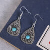 O1CN01x1N1FZ1qyMWfj8pev__2206372095564-0-cib Wholesale Teardrop Turquoise Alloy Earrings