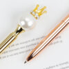 O1CN01x1rE7s1jndpQt2R4Q_2527334593-0-cib Wholesale Pearl Queen Crown Round Metal Ball Pen
