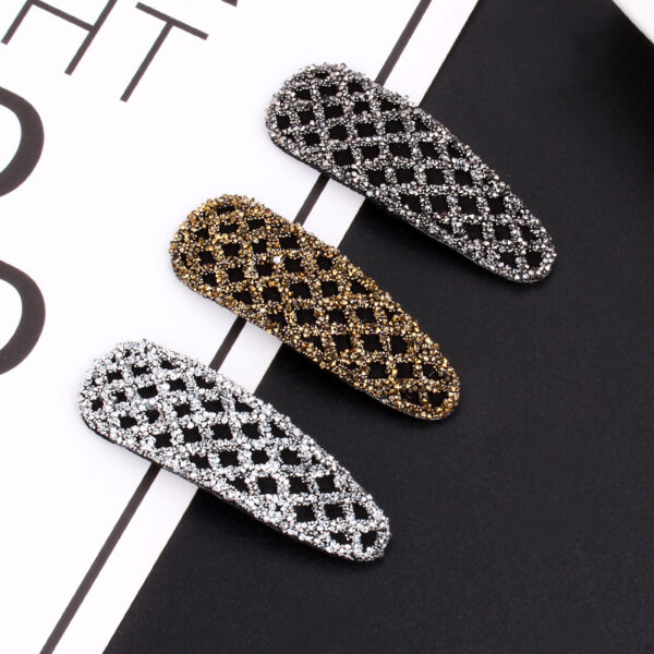 Wholesale Grid Diamond Hair Clips
