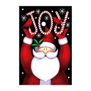 Linen 30*45cm / Christmas garden flag 15