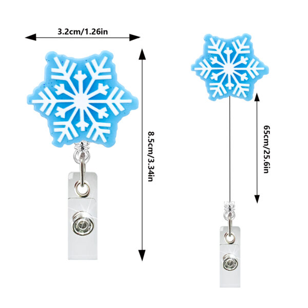 O1CN01x4q3ex2EP8txMGVwT_2214963228736-0-cib Wholesale Snowflake Telescopic Keychain