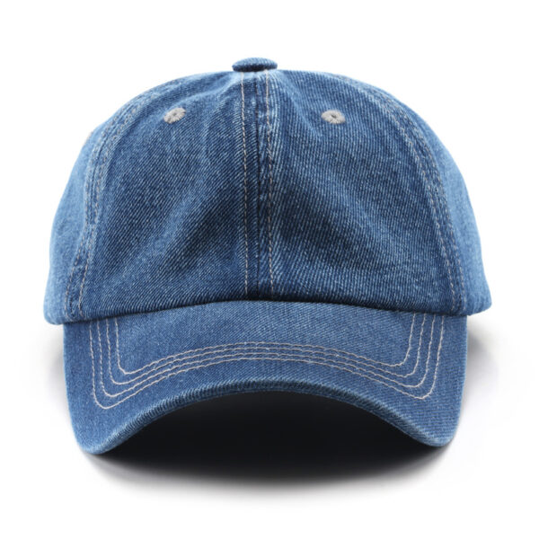 O1CN01x7otME25M5bcgxJYH_2206362717511-0-cib Wholesale Cotton Solid Color Light Board Denim Baseball Cap