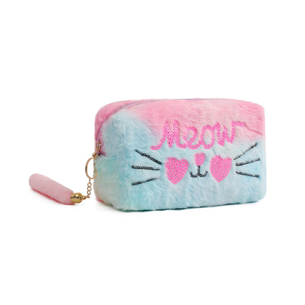 O1CN01x8moWq1UOiDjKHgnk_3472682508-0-cib Wholesale Plush Cat Student Large Capacity Stationery Storage Bag
