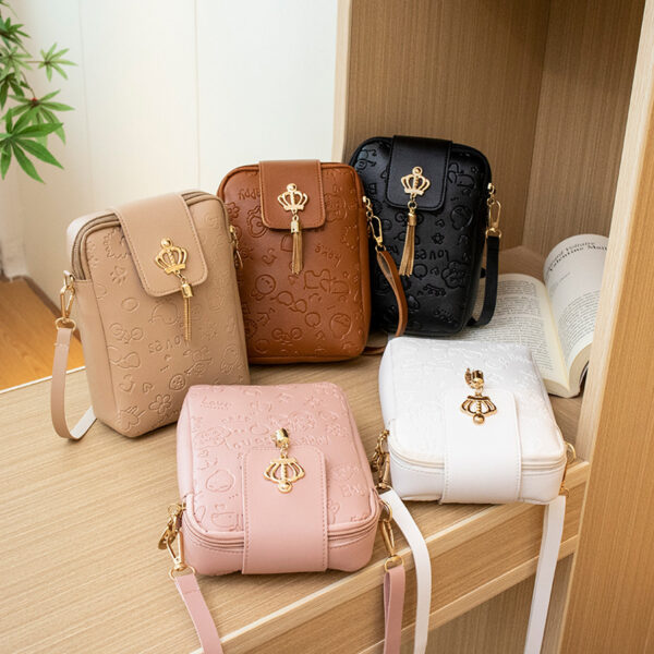 Wholesale PU Crown Crossbody Bag