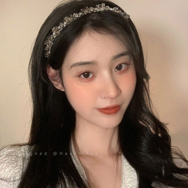 Wholesale Crushed Stone Diamond Crystal Hair Bands