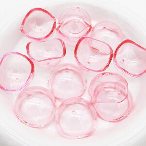 2 pink. / hemispherical shell