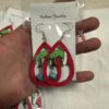 Wholesale Wooden Christmas Earrings