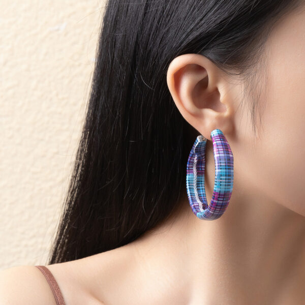 Wholesale Plaid Leopard Snowflake Leather Earrings