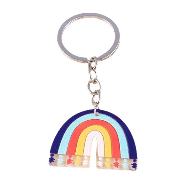 O1CN01xCwtfn1Bs2mf0aDWB_0-0-cib Wholesale Acrylic Rainbow Keychain