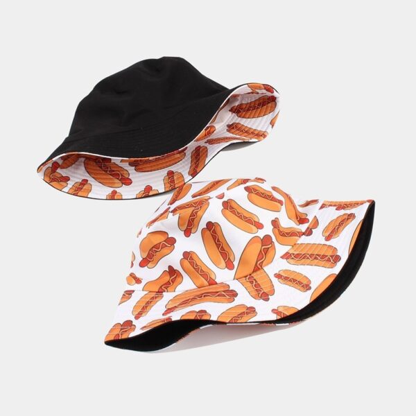 O1CN01xELGSA1XIFM8IoNrA_2209326832900-0-cib Wholesale Polyester Hot Dog Pattern Embroidery Bucket Hat