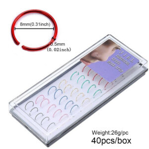 40 pieces/box color steel