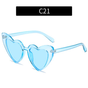 C21-Transparent Blue Frame Blue Film