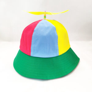 Green side yellow propeller / Children's head circumference 52cm average size