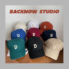 Wholesale Letter D Embroidery Cotton Baseball Cap