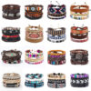 O1CN01xIUhQP2Jm6l9Zqcaz__2128219463-0-cib Wholesale Vintage Multilayer Alloy Wood Bead Leather Bracelet