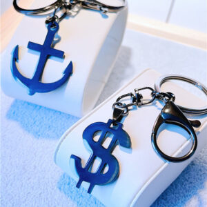Wholesale Stainless Steel Anchor Creative Key Chain