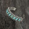 O1CN01xMdMbC1qyMi8eN5ww_2206372095564-0-cib Wholesale Bohemian Natural Turquoise Open Retro Pattern Bracelet