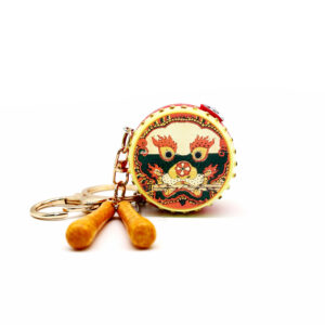 Sword lion drum-orange