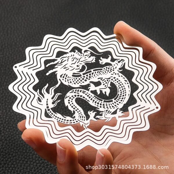 Wholesale Metal Keel Rotating Stainless Steel Wind Chimes