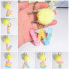 O1CN01xOdBUg1sAYdRtWmlC_3429435726-0-cib Wholesale English Alphabet Hair Ball Resin Keychain