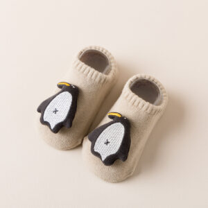 Mushroom boat Socks-little penguin / S code (suitable for foot length 9-12cm)