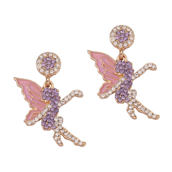 O1CN01xPoATF1gFnuDbWbJ2_2213748334113-0-cib Wholesale Diamond Forest Elf Zinc Alloy Earrings
