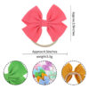 Wholesale Kids Bow Fabric Hair Scrunchies Baby Supplies