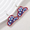O1CN01xTrE1021msQpcLE0T__1121057028-0-cib Wholesale American Independence Day Western Cowboy Hat Acrylic Earrings